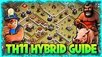 Th11 Hybrid (Hogs Miner) Attack Strategy in Clash of Clans