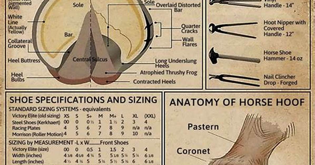 The Art of the Farrier: Horse Hoof Cleaning, Trimming, Shaping, & Shoeing