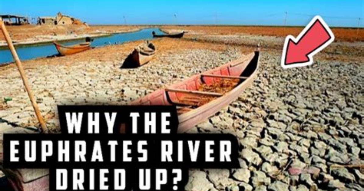 The Euphrates River Finally Dried up but Now Something Has Appeared