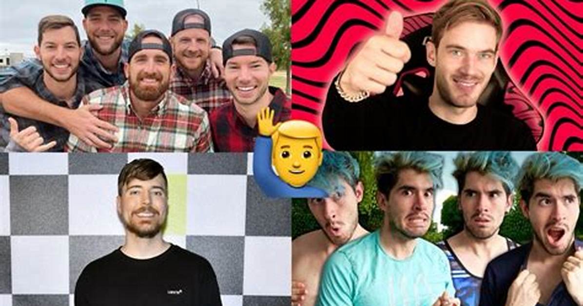 The Greatest American Male Youtubers