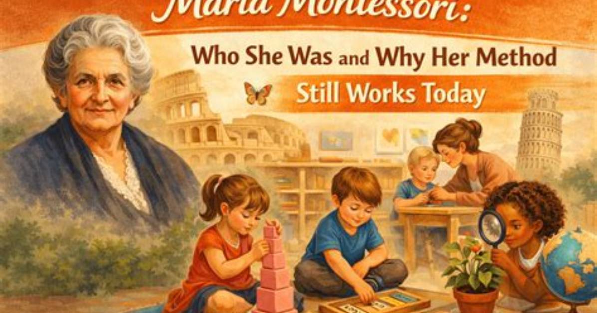 The Story of Maria Montessori, an Ingenious Teacher Who Gave up Her Own Son to Continue Her Career