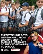 These Boys Protested a Dress Code in the Best Way Possible