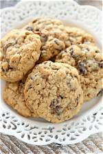 Thick-Chewy-Oatmeal-Raisin-Cookies