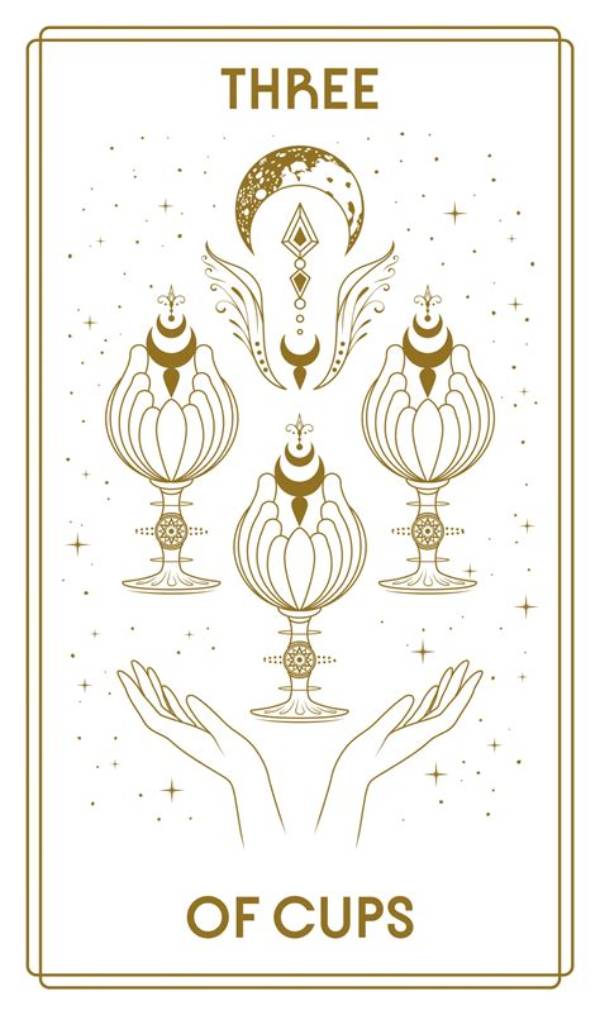 Three of Cups -