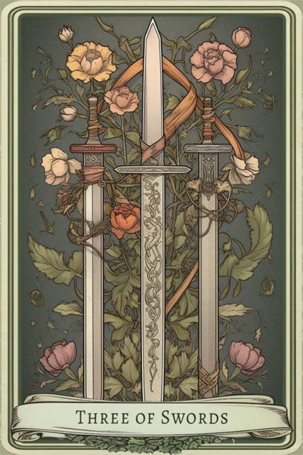 Three of Swords -