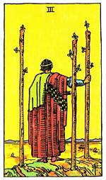 Three of Wands -