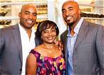 Tiki Barber Parents James Barber and Geraldine Barber-Hale