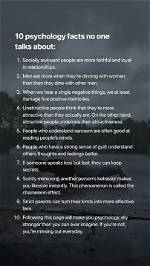 Top 10 Psychological Facts