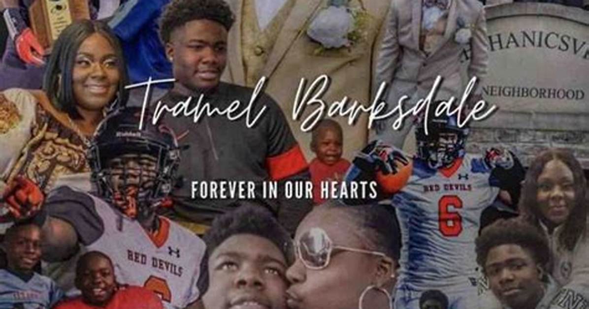 Tramel Barksdale Died by Suicide, Ohs Football Player