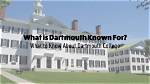Traveling to the Dartmouth Campus