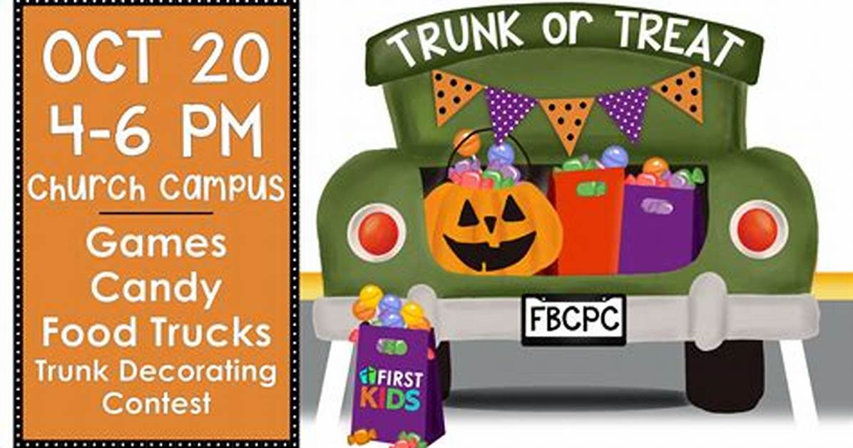 🎃 Trunk or Treat @ Auburn Baptist Church
