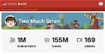 Two Much Grian Video Statistics