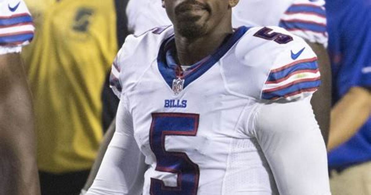 Tyrod Taylor Net Worth | Bio, Family, Address, Career