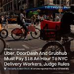 Uber, Doordash, Grubhub Must Pay $18 an Hour to New York City Couriers