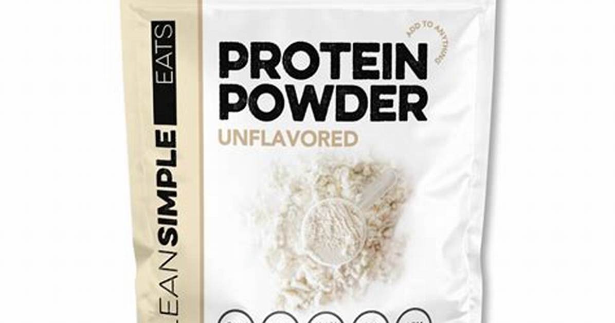 Unflavored Protein | Protein Blend & Supplements