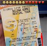 Unused Selena Gomez Tickets Are Hard to Forget
