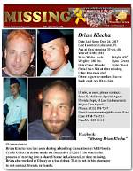Updates on Missing Brian Klecha Including Brian Klecha Found