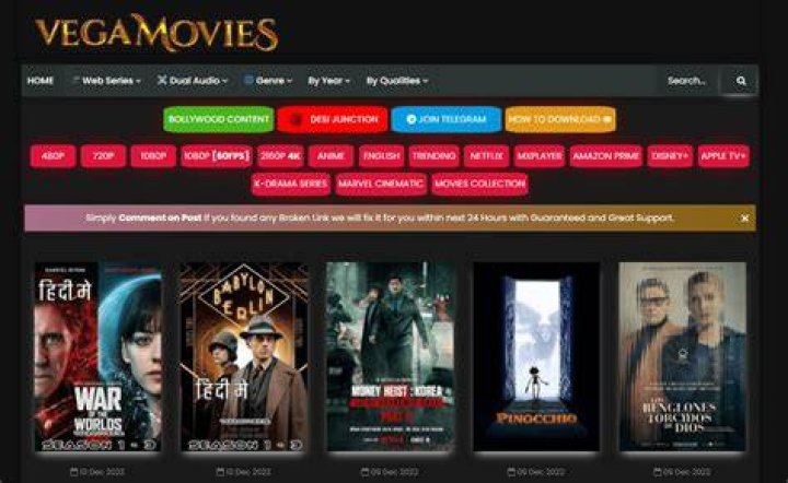 Vegamovies 2.0: What Happened & Best Alternatives for Movie Lovers