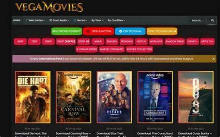 Vegamovies Alternatives: Where to Watch & Stream (2024)