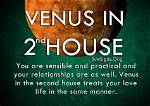 Venus in Aquarius in the 2Nd House — Truly Divine