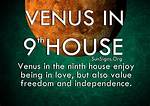 Venus in Aquarius in the 9Th House — Truly Divine