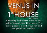 Venus in Virgo in the 1St House — Truly Divine