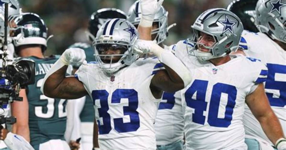 Very Slow Fantasy Scoring Start for Cowboys Rb Tony Pollard