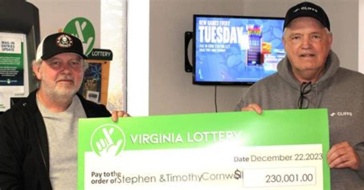Virginia Lottery Winner Who Beat 1:749,398 Odds for $230,000 Stuck to a Pact to Split It with His Brother