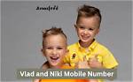 Vlad and Niki Phone Number, Whatsapp Number Contact Number Mobile