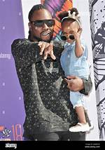 Wale and Daughter Attend the 2018 Bet Awards