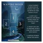 Waning Moon Tarot Spread -