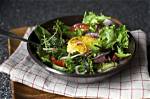 Warm, Crisp and a Little Melty Salad Croutons