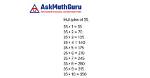 What Are the Multiples of 35? Know the First 20 Multiples of 35