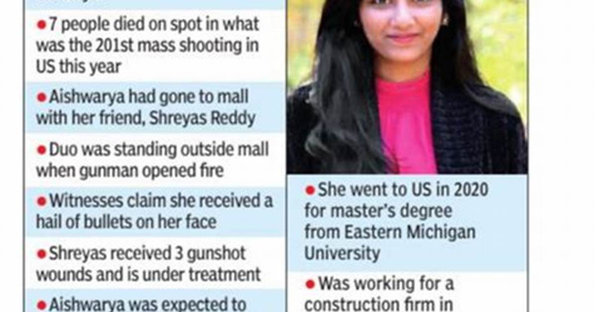 Who Was Aishwarya Thatikonda? Texas Mall Shooting Victim Wikipedia and Age