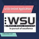 Wsu Online Application Process and How to Check Your Admission Status